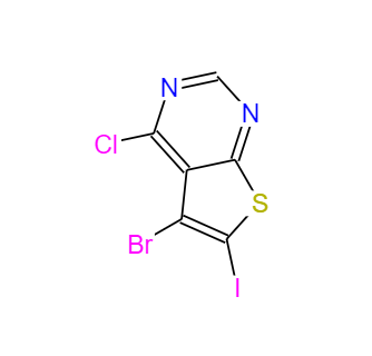 CAS：1799610-89-1，5-溴-4-氯-6-碘代噻吩并[2,3-d]嘧啶 