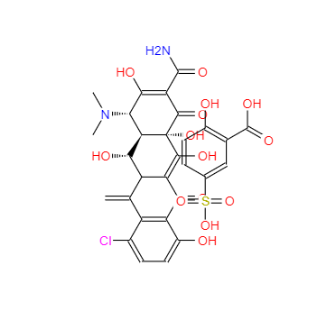CAS：73816-42-9，甲氯環(huán)素磺基水楊酸鹽 