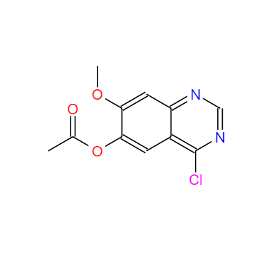 CAS：230955-75-6，6-乙酰氧基-4-氯-7-甲氧基喹唑啉 