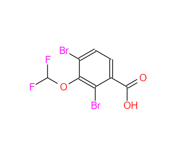 CAS：223595-28-6，2,4-二溴-3-(二氟甲氧基)苯甲酸 