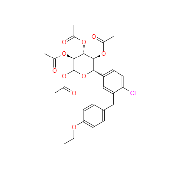 CAS：1018898-84-4，(3S,4R,5S,6S)-6-(4-氯-3-(4-乙氧基芐基)苯基)四氫-2H-吡喃-2,3,4