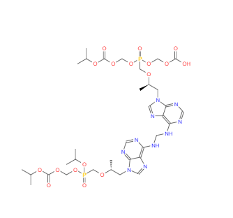 CAS：1093279-77-6，富馬酸替諾福韋二吡呋酯混合二聚體