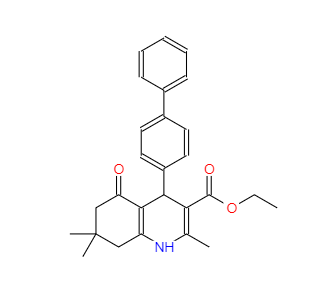 CAS：1099644-42-4，4-([1,1'-聯(lián)苯]-4-基)-2,7,7-三甲基-5-氧代-1,4,5,6,7,8-六氫喹啉-3-羧酸乙酯