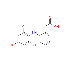 CAS：64118-84-9，2-(2-((2,6-二氯-4-羥基苯基)氨基)苯基)乙酸