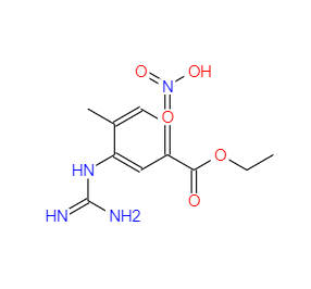 CAS：641569-96-2，3-[(氨基亞胺甲基)氨基]-4-甲基苯甲酸乙酯硝酸鹽