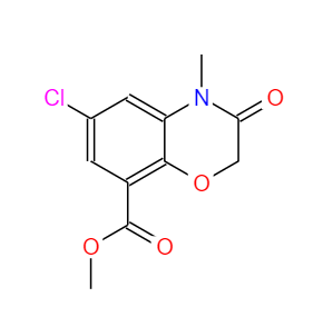 CAS：141761-83-3,6-氯-3,4-二氫-4-甲基-3-氧代-2H-1,4-苯并惡嗪-8-羧酸甲酯