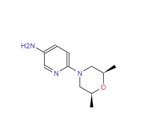 CAS：956699-06-2，rel-6-((2R,6S)-2,6-二甲基嗎啉代)吡啶-3-胺