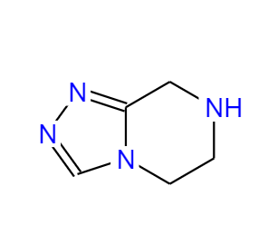 CAS：837430-14-5，5,6,7,8-四氫-1,2,4-三唑并[4,3-a]吡嗪鹽酸鹽