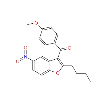 CAS：141627-42-1 ，2-丁基-3-(4-甲氧基苯甲?；?-5-硝基苯并呋喃 